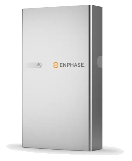 Enphase IQ Battery 5P, angled front view