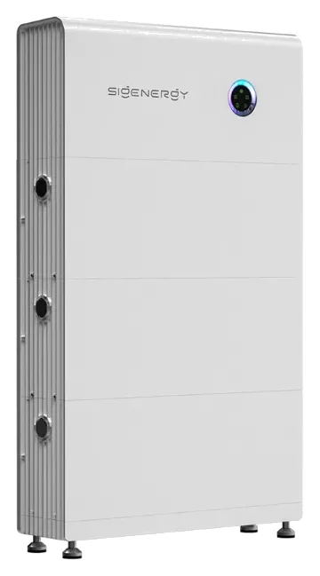 Sigenergy SigenStor tower: energy controller on top, three battery modules below